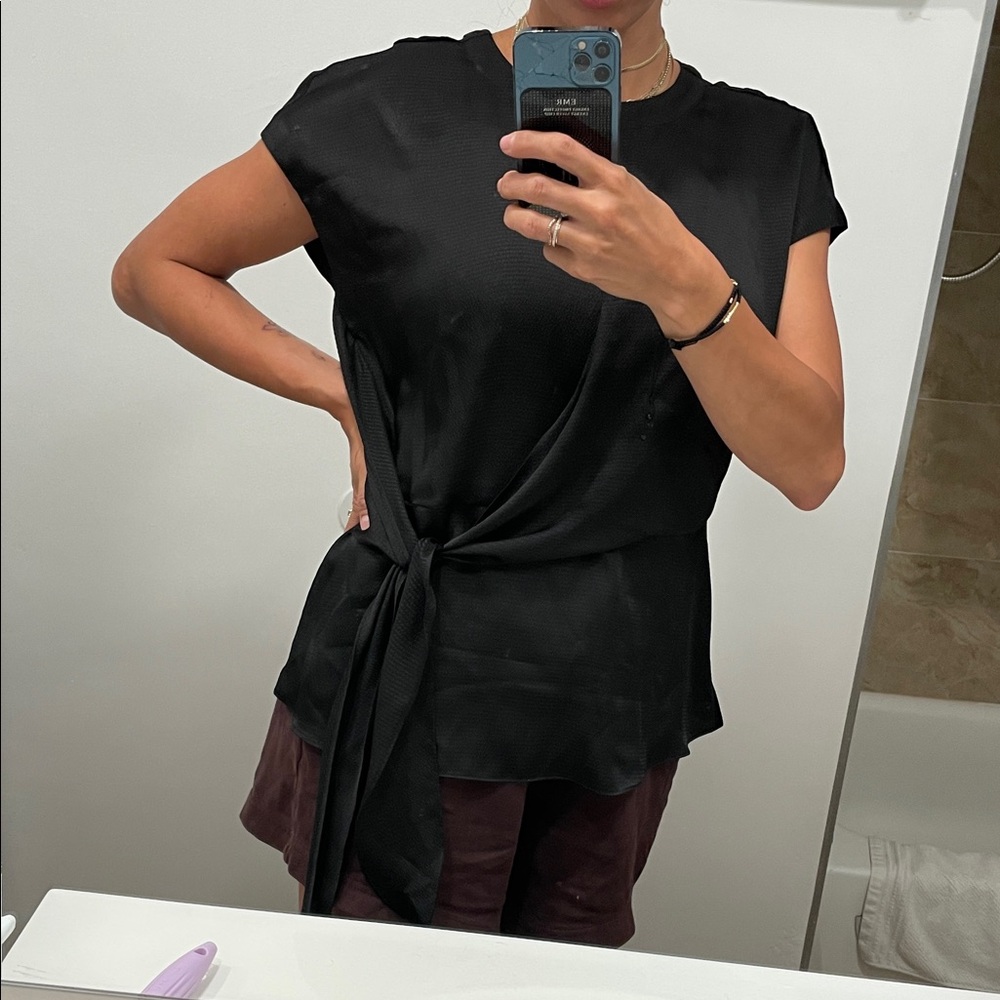 Micheal Kors  Elegant Black Women's Top